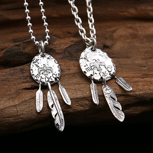Colgante de Pluma Creativo con Cobre Ecológico Takahashi Goro Flying Eagle, Joyería Retro de Alta Gama al por Mayor - Product Image 6