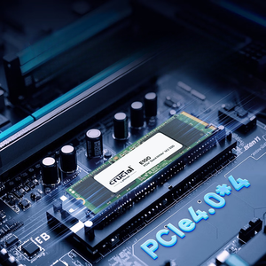 SSD Crucial Micron E100 da 480GB (Interfaccia M.2, NVMe PCIe 4.0 X4) con Velocità di Lettura di 4.700 MB/s per Desktop e Laptop - Product Image 5
