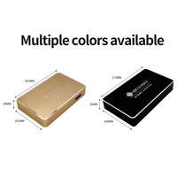 Pantalla completa que muestra Android 7,1 Media Player Tv Box Software de control remoto gratuito Efecto de pared de video Android Box