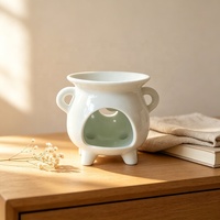 Diffuseur d'huiles essentielles en céramique mignon, décoration d'intérieur, porte-encens et brûleur d'encens, aromathérapie, rafraîchisseur d'air