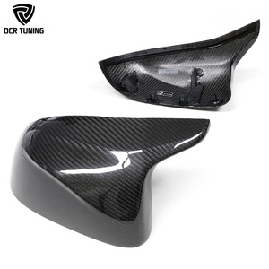 Cubierta de espejo retrovisor de fibra de carbono Real F95 para BMW X3M F97 X4M F98 X5M F95 X6M <span class=keywords><strong>X96</strong></span> X7M carcasa de carbono seco carcasa seca CF Clip-on - Product Image 6