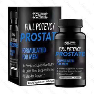 Capsule di vitamine prostatiche completamente trapiantate integratore per la salute per il potenziamento del potere degli uomini del proprio marchio OEM - Product Image 3