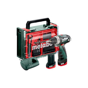 Taladro Atornillador Inalámbrico Metabo Powermaxx Bs Basic Set 12V con Batería y Cargador - Product Image 1