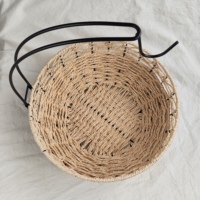 Corde à fruits en papier tissée à la main 2-en-1, bol en stock, livraison rapide, bon marché, bonne qualité