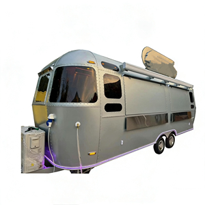 Remolque de Comida Móvil Personalizado de Acero Inoxidable Negro con Cocina Completa para Snacks, Pizza, Dulces y Papas Fritas - Product Image 6