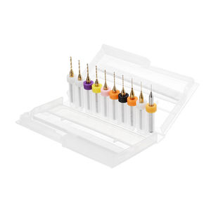 Générique <span class=keywords><strong>Drillpro</strong></span> 10 pièces Titane Enduit De Carbure De Tungstène Micro PCB Forets Pour Le Circuit imprimé - Product Image 4