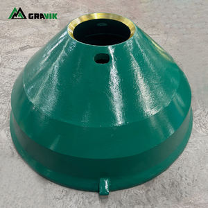 Pièces de concasseur à cône de haute qualité : Doublure de bol, manteau et concave pour GP200 GP300 <span class=keywords><strong>GP500</strong></span> - Product Image 2