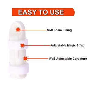 Verstelbare Orthopedische Vingerspalk Medische Breukherstelbeugel Gemaakt Van Aluminium Nylon Schuim Neopreen Voor Vingerondersteuning - Product Image 3