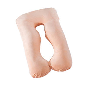 <span class=keywords><strong>Coussin</strong></span> de soutien de maternité <span class=keywords><strong>en</strong></span> forme de <span class=keywords><strong>U</strong></span> 100% coton housse extérieure lavable remplissage Anti-ronflement pour le confort de <span class=keywords><strong>grossesse</strong></span> complet du corps pour - Product Image 5