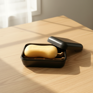 Jabonera Ecológica <span class=keywords><strong>de</strong></span> Bambú con Logotipo Personalizado, Base para Jabón <span class=keywords><strong>de</strong></span> Baño con Drenaje <span class=keywords><strong>de</strong></span> Bambú, para Uso en el Baño, Jabón Hecho a Mano - Product Image 1