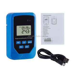 Enregistreur de données de température et d'humidité 4 en 1, enregistreur de température avec indice de chaleur et mesure de la température du point de rosée KT5005 - Product Image 3