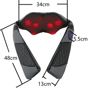 Shiatsu elettrico <span class=keywords><strong>collo</strong></span> riscaldamento impastare rubinetto <span class=keywords><strong>massaggiatore</strong></span> schiena e <span class=keywords><strong>collo</strong></span> e spalle <span class=keywords><strong>massaggiatore</strong></span> con calore <span class=keywords><strong>cervicale</strong></span> <span class=keywords><strong>collo</strong></span> <span class=keywords><strong>massaggiatore</strong></span> shiatsu - Product Image 5