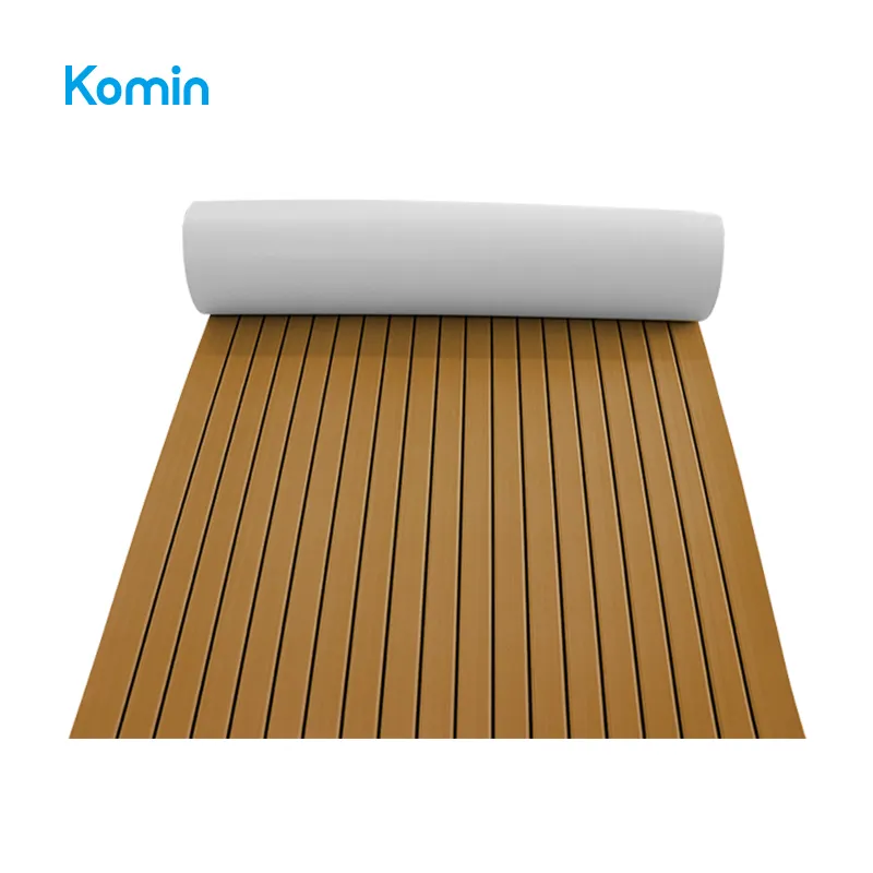 Komin vendita calda barca antiscivolo Yacht Faux Teak EVA marine sheet