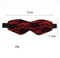 Masques pour les yeux en dentelle pour adultes, masques de flirt, accessoires de jeu alternatifs, masques faciaux, équipement de formation SM et de tortion
