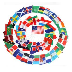 Drapeaux de poche algériens imprimés numériques personnalisés en gros Sports de plein air Jeu Événements électoraux faits - Product Image 5