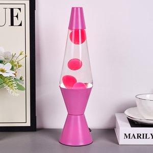 Bán buôn Kim Loại chuyển động sáp Độc Đáo Đèn thiết kế Aquarium trang trí tùy chỉnh dung nham đèn - Product Image 2