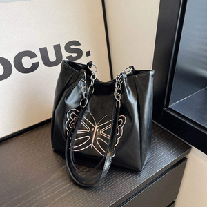 Bolsos de Hombro Versátiles de Alta Gama para Mujer, Gran Capacidad, Forro de Poliéster y Cuero, para el Trabajo - Product Image 1