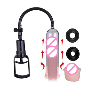 Pompe à pénis manuelle portable, facile à utiliser, étanche IPX7, dispositif d'agrandissement sous vide, jouet sexuel réutilisable en silicone pour hommes - Product Image 5