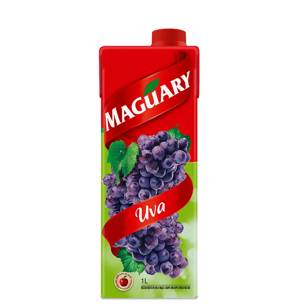गुणवत्ता अंगूर फलों का रस थोक फलों का रस पीने ब्राजील Maguary अंगूर अमृत 1L GrapeJuice पेय स्टॉक में