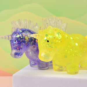 Jouet anti-stress licorne à presser, série Maltose, écologique, lavable, design personnalisable, pour soulager la <span class=keywords><strong>colère</strong></span>, dès 14 ans - Product Image 1
