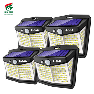 Công Suất Cao Không Thấm Nước Ngoài Trời LED Cảm Biến Chuyển Động Đèn Tường LED Năng Lượng Mặt Trời Powered Vườn Chuyển Động Đường Phố PIR Cảm Biến Ánh Sáng - Product Image 1