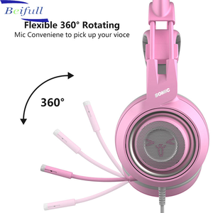 Somic G951s DJ Casque Có Dây Stereo Mèo Chơi Game Tai Nghe Với Microphone Cho PS4 New <span class=keywords><strong>Xbox</strong></span> Một Máy Tính Xách Tay Gamer - Product Image 2