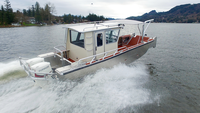 Kinocean — bateau de pêche, soudage en aluminium, bateau de travail