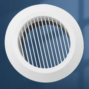 Hot Sellair Return Grille Op Maat Luchtopening Ronde Ontluchtingsafdekking Installeren Ontluchtingsdeksel Voor Uitlaatluchtrooster Diffuser