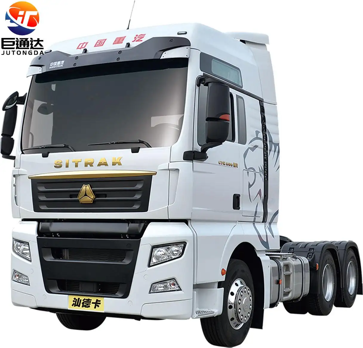 6/4, 4/2 ट्रेलर स्ट्रक्टर हेड ट्रक चीन में बने ट्रक का इस्तेमाल करना आसान है
