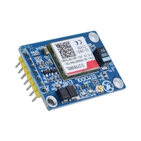 Module adaptateur GSM GPRS sans fil SIM800L V2.0 5V Quadri-bande avec antenne et câble d'antenne C-ap
