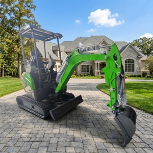 Mini-excavatrices 2 tonnes 1,8 tonne avec moteur EPA, petite pelle avec cabine, machine d'excavation à vendre, livraison gratuite - Product Image 5