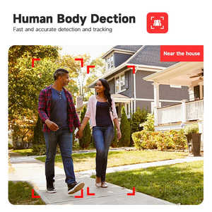 Tuya App Network 2MP Tuyasmart Fish Eye Caméra intérieure Résolution 1080p avec Pan-Tilt & Détection de mouvement Connectivité Wifi - Product Image 4