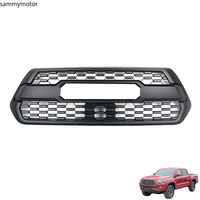 Accessoires SAMMY, pièces tout-terrain, 2016-2023, pare-chocs de voiture en plastique ABS noir, compatible avec Toyota Tacoma TRD