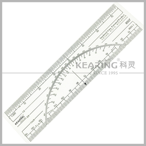 Thước Đo Tỷ Lệ Mini 1:500/1:000 Bằng Nhựa In Giữa Thân Thiện Với Môi Trường 0.5Mm Không Cần Sơn #8507 - Product Image 1