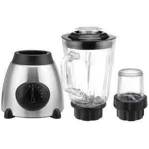 Mixeur multifonction 2-en-1 en acier inoxydable 850W, mixeur électrique commercial et domestique avec fonction de hachage - Product Image 4