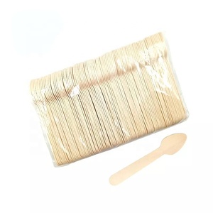 Cubiertos de Madera Ecológicos, Biodegradables y Desechables, con Logotipo Personalizado Impreso, para Regalos, Marca <span class=keywords><strong>ECOLIFE</strong></span>, Naturales - Product Image 2