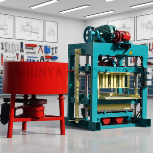 Gane Dinero desde Casa Sin Inversión, Máquina de Bloques de Cemento QTJ4-40 de Alta Calidad, Máquina para Hacer Ladrillos, Máquina para Fabricar Bloques de Cemento - Product Image 5