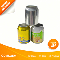 Offre Spéciale – Canettes en Aluminium Vides de 250 ml, Durables et Élégantes, pour Boissons Gazeuses (Cola, Soda) avec Couvercles – ODM & OEM