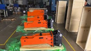 20 22 Ton Graafmachine 140 Sb81 Rock Hydraulische Hamer Breker Voor 20 Ton Sany <span class=keywords><strong>215</strong></span> C Ex200 <span class=keywords><strong>Cat</strong></span> 320 Graafmachine 20 T Jcb 220 - Product Image 4