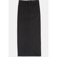 Maxi dos fente Baggy Denim robes Vintage couleur couture femmes robes mode lavé OEM femmes jupes