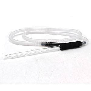 Pipa de narguile de plástico a precio de fábrica, venta al por mayor, pipa de narguile desechable colorida con logotipo personalizado portátil rico - Product Image 1