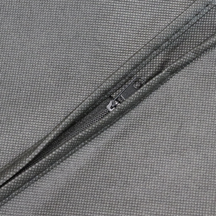 Luxury black eco friendly foldable cloth suit cover mens suit garment bag with zipper