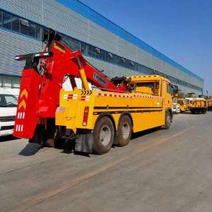 Suministro Directo de Fábrica: Camión Grúa Integrado Howo TX 6x4 de 20 Toneladas, Camión de Rescate para Averiados en Carretera, Capacidad de Remolque 1 a 1 - Product Image 1
