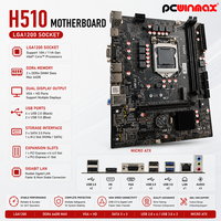 PCWINMAX Grosir Motherboard H510 LGA1200 DDR4 64GB MATX M.2 PCIe 3.0 Mendukung CPU Generasi ke-10 dan ke-11 OEM Tersedia untuk Rakitan Desktop