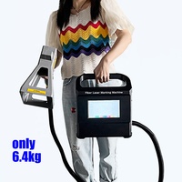 Machine de marquage laser à fibre portable mini pour numéros de châssis de camion, gravure sur métal, 20W 25W MAX