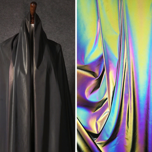 Photochromic phản xạ Holographic vải phát sáng trong vật liệu tối cho an toàn bảo hộ lao động thời trang sản xuất - Product Image 2