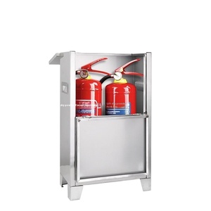 ตู้เก็บถังดับเพลิงสแตนเลสสำเร็จรูป ขายส่งจากโรงงาน (สำหรับใช้ภายใน/ภายนอกอาคาร) - Product Image 1