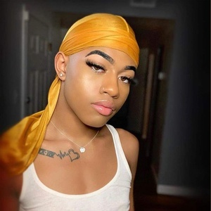 <span class=keywords><strong>Bandana</strong></span> en soie personnalisable en gros, Durag en velours - Product Image 5