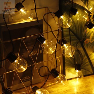 LED Vòng bóng chuỗi ánh sáng IP65 xách tay toàn cầu đèn 10m100bulbs Vòng Hoa Cổ Tích chuỗi - Product Image 6