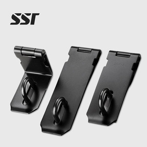 กุญแจคล้องสแตนเลสแบบไม่มีลูกกุญแจ สีดำ ดีไซน์ทันสมัย แข็งแรงทนทาน ป้องกันการโจรกรรม ใช้สำหรับล็อคเฟอร์นิเจอร์ สำหรับทางเข้าห้องครัว - Product Image 1